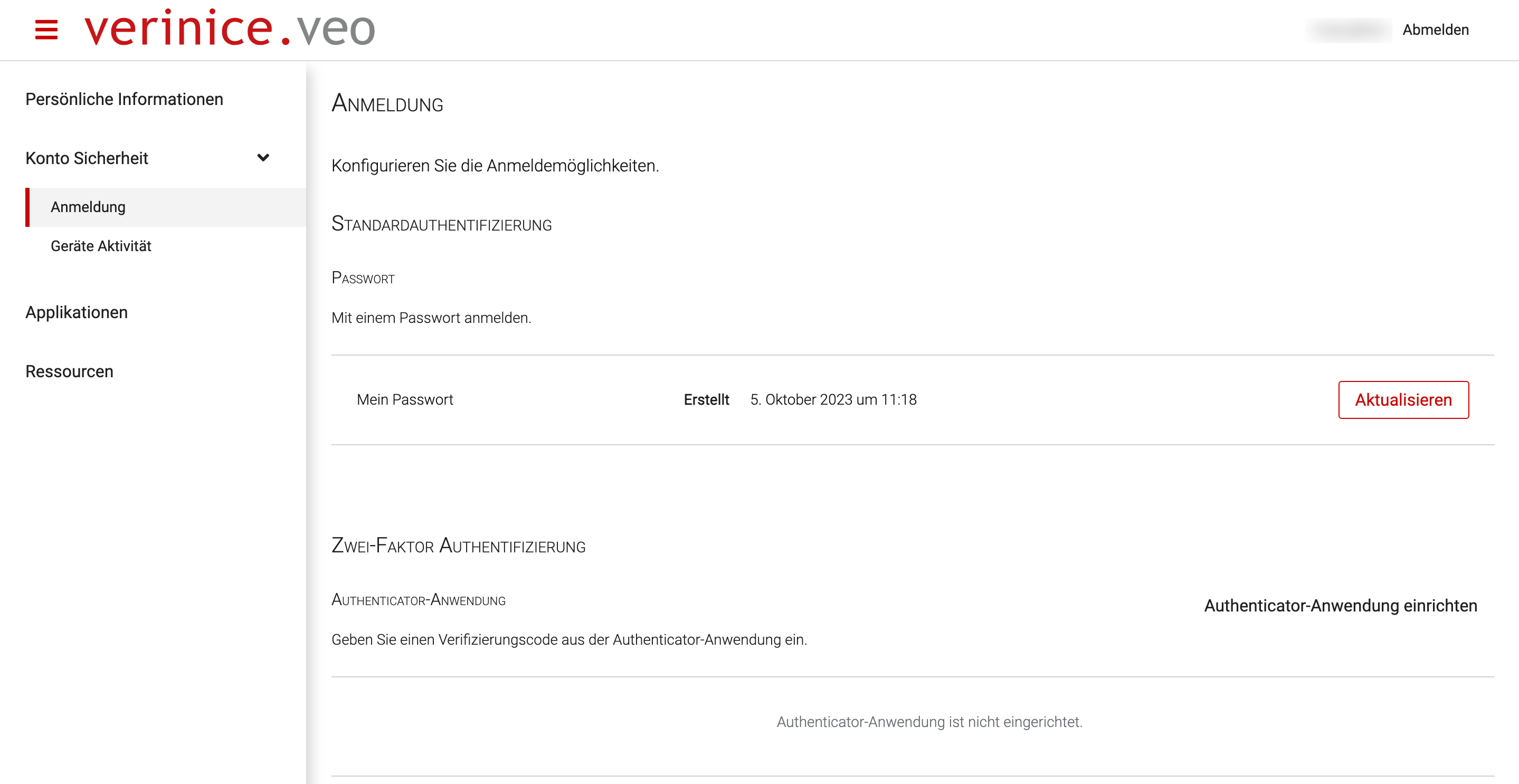 Persönliche Daten