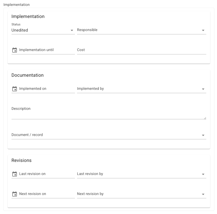 RI-Implementation